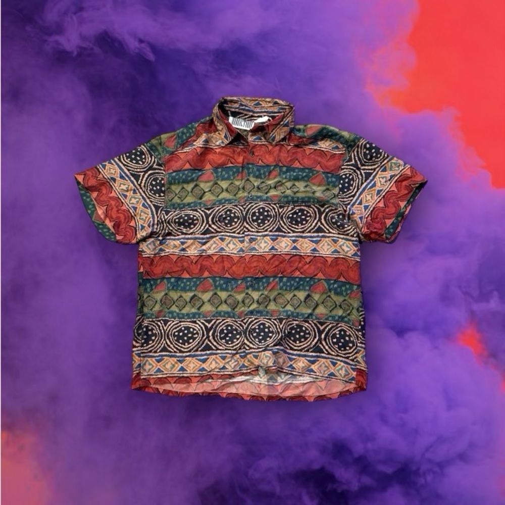 Women’s M vintage 90s Button Up Blouse